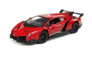 Auto Zdalnie Sterowane Lamborghini Veneno Czerwony 2,4 G Pilot Kierownica Dźwięk Światła 1:24