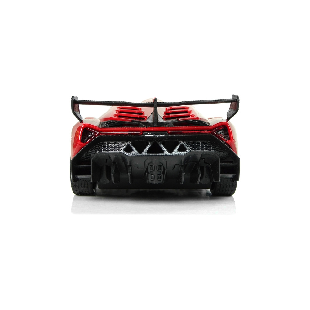 Auto Zdalnie Sterowane Lamborghini Veneno Czerwony 2,4 G Pilot Kierownica Dźwięk Światła 1:24