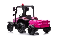Elektrinis traktorius BLT-206, Pink-Elektromobiliai vaikams, Traktoriai-e-vaikas
