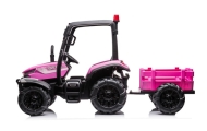 Elektrinis traktorius BLT-206, Pink-Elektromobiliai vaikams, Traktoriai-e-vaikas