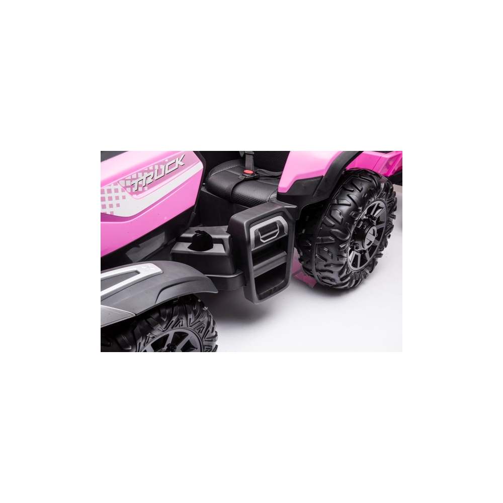 Elektrinis traktorius BLT-206, Pink-Elektromobiliai vaikams, Traktoriai-e-vaikas