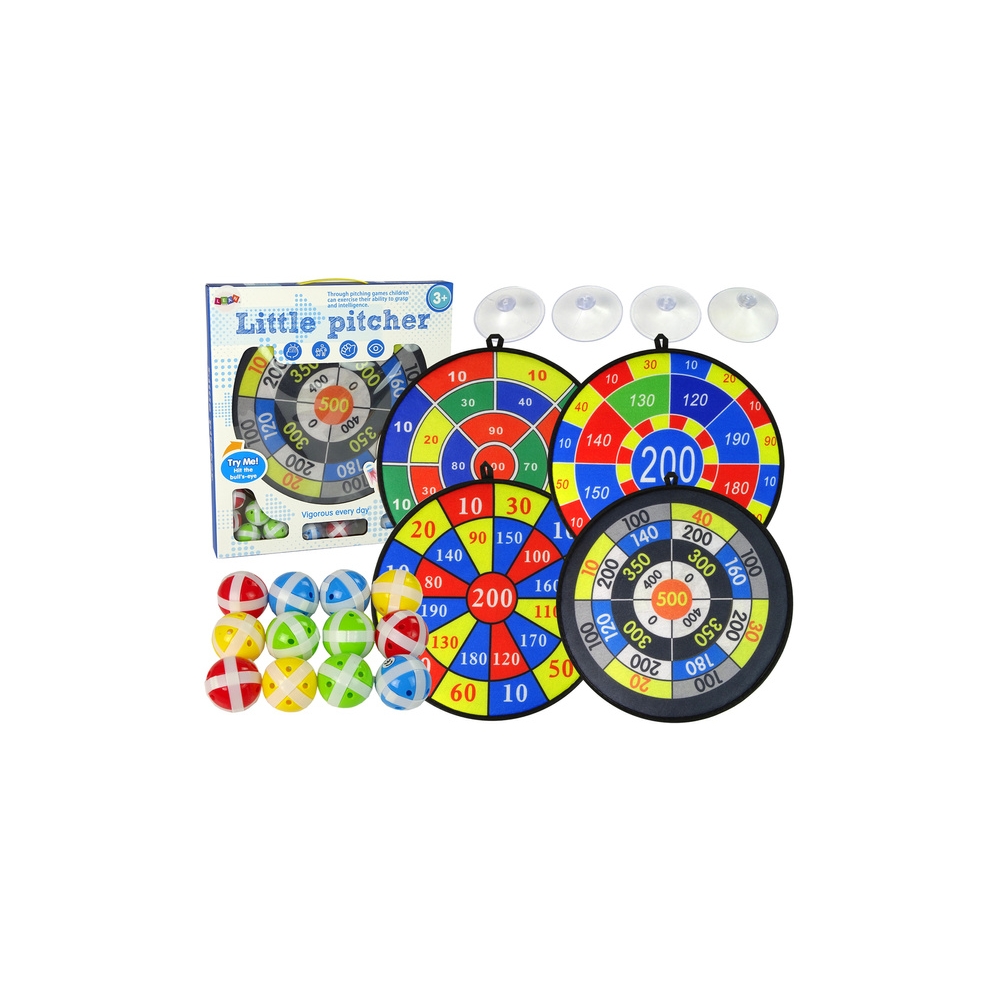 Žaidimo su Velcro kamuoliukais rinkinys Skydas 36 cm