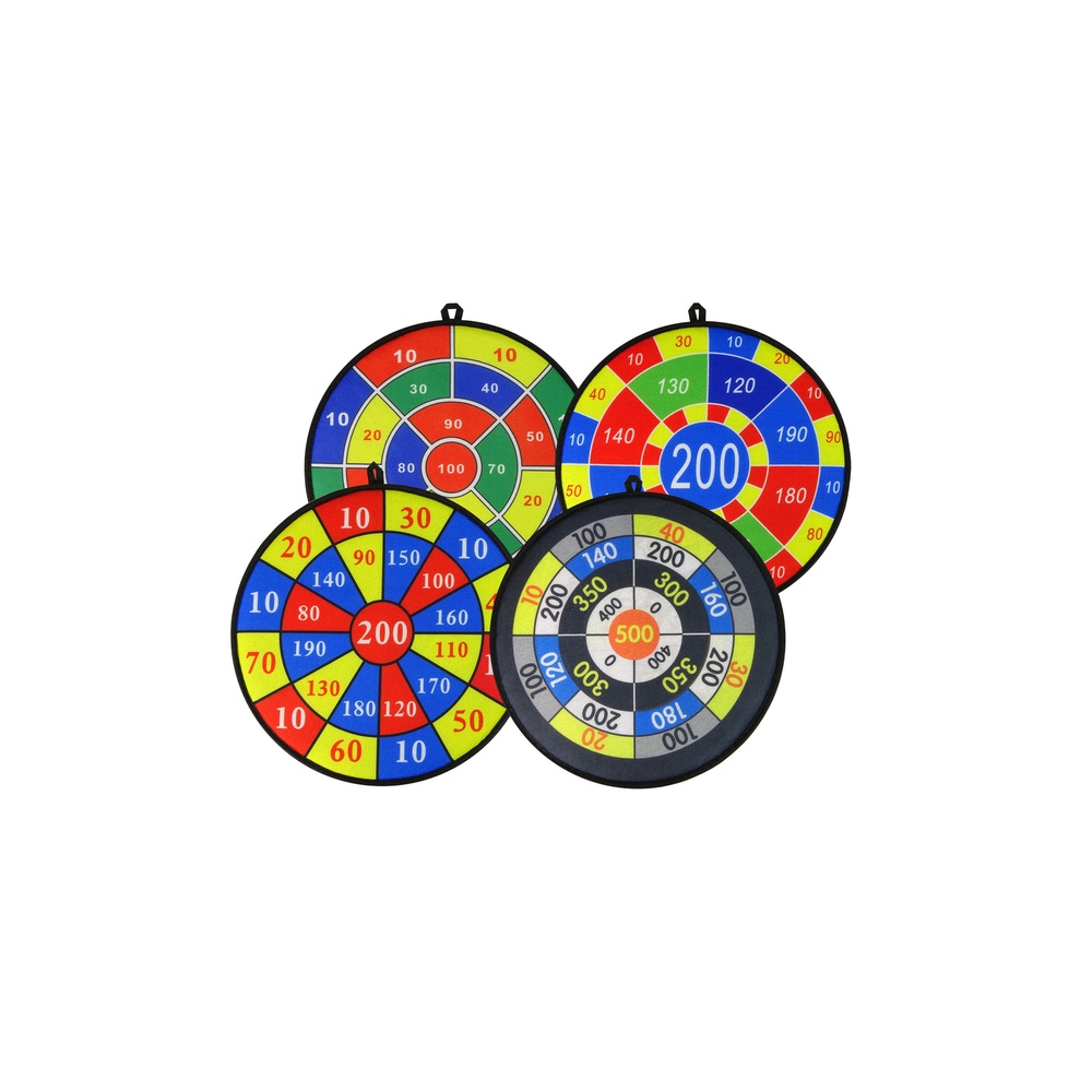 Zestaw Gier Dart Tarcza 36 cm Piłki na Rzepy
