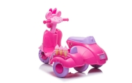 Elektrinis motociklas JT5258 Ledainė, Pink-Elektromobiliai vaikams, Motociklai-e-vaikas