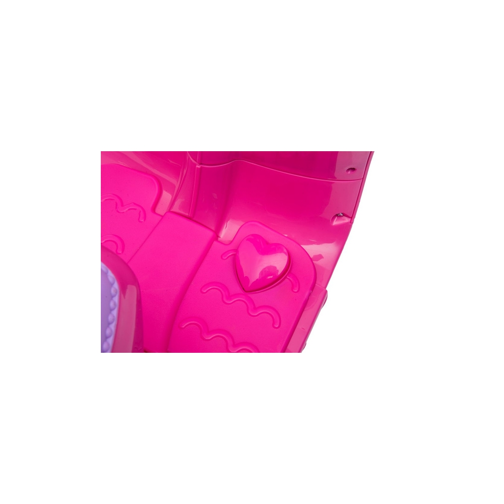 Elektrinis motociklas JT5258 Ledainė, Pink-Elektromobiliai vaikams, Motociklai-e-vaikas