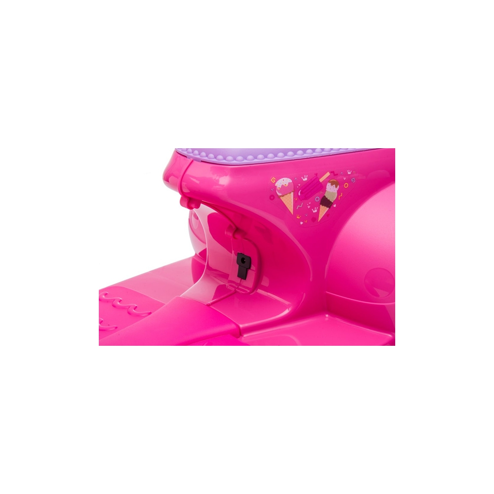 Elektrinis motociklas JT5258 Ledainė, Pink-Elektromobiliai vaikams, Motociklai-e-vaikas