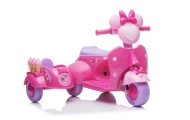 Elektrinis motociklas JT5258 Ledainė, Pink-Elektromobiliai vaikams, Motociklai-e-vaikas