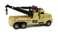 Auto Tow Truck Roadside Assistance 1:10 Rope Brown