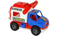 Blue and White Polesie ConsTruck Rescue Car 41937