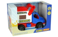 Blue and White Polesie ConsTruck Rescue Car 41937