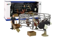 Farm Animal Figurine Set Farmer Birds