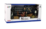 Farm Animal Figurine Set Farmer Birds