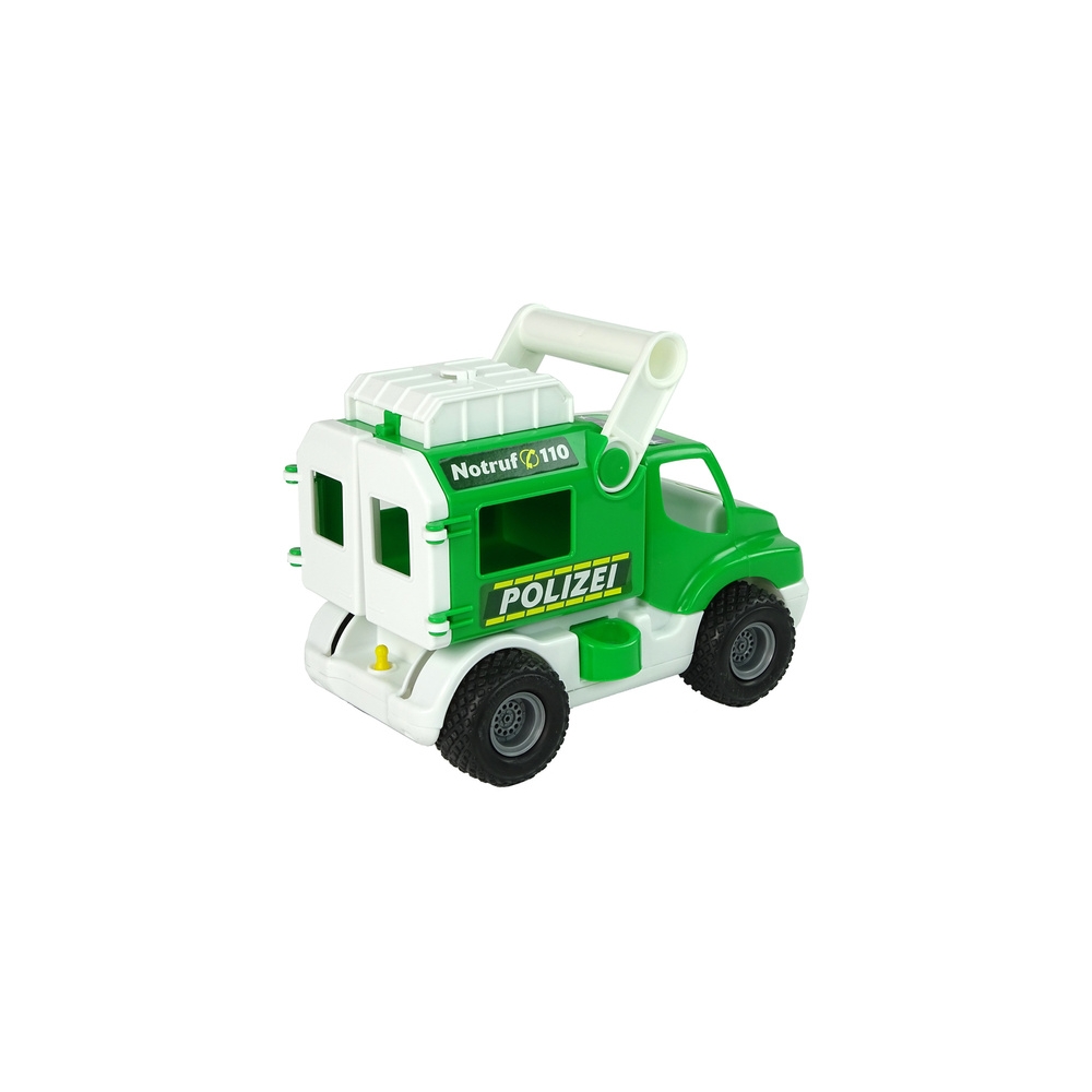Policijos automobilis, sunkvežimis, žalias Polesė 41906
