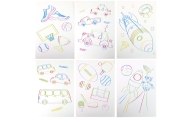 Magic Illuminated 3D Whiteboard Glasses Pink