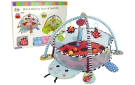 Mokomasis kilimėlis Ladybird playpen kamuoliukai kūdikiui