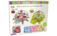 Ladybug Educational Mat Playpen Balls For Baby