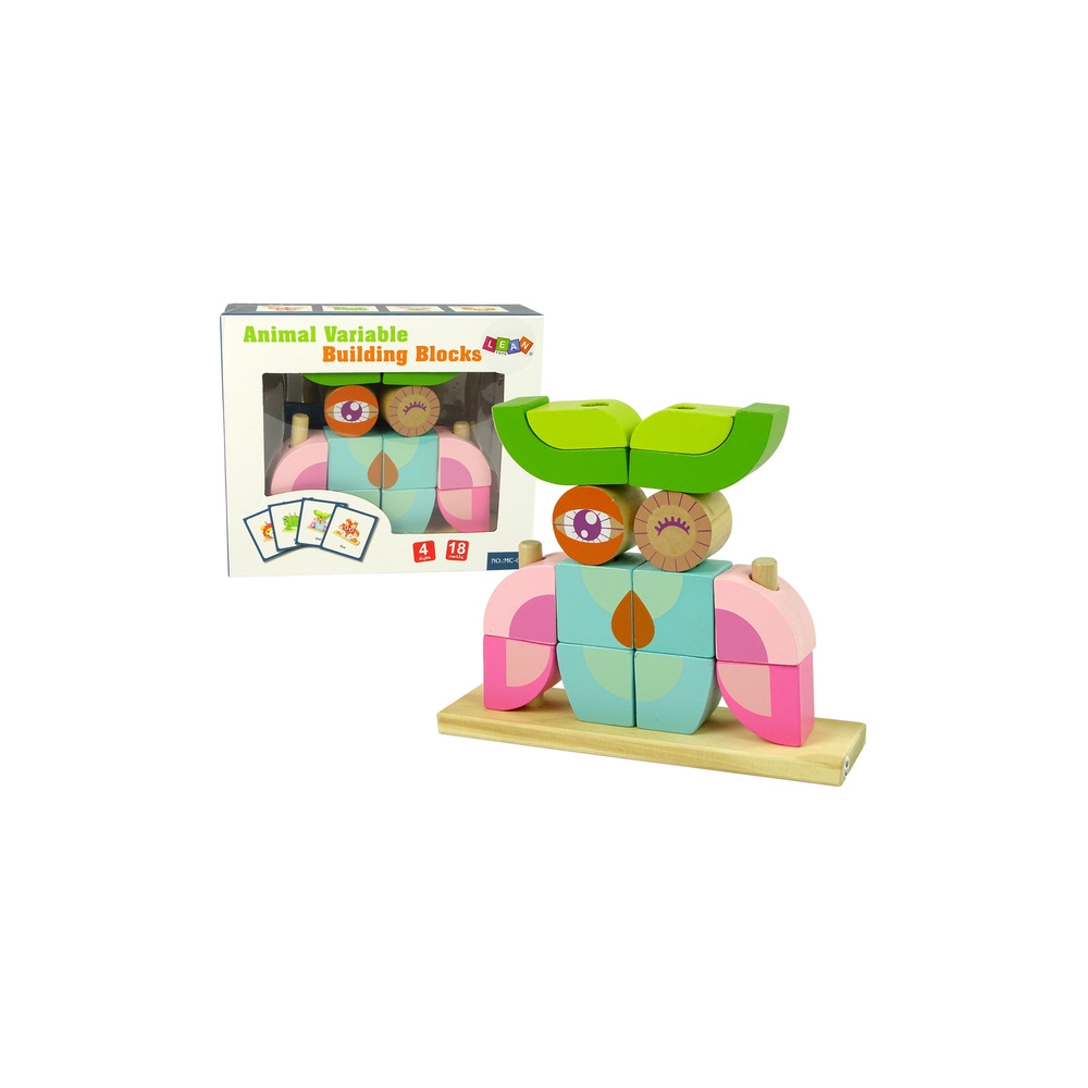 Kūrybinė 3D medinė erdvinė dėlionė Owl