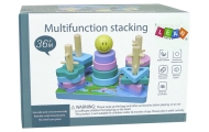 Medinis kaladėlių rūšiuotuvas Sea World edukaciniai karoliukai