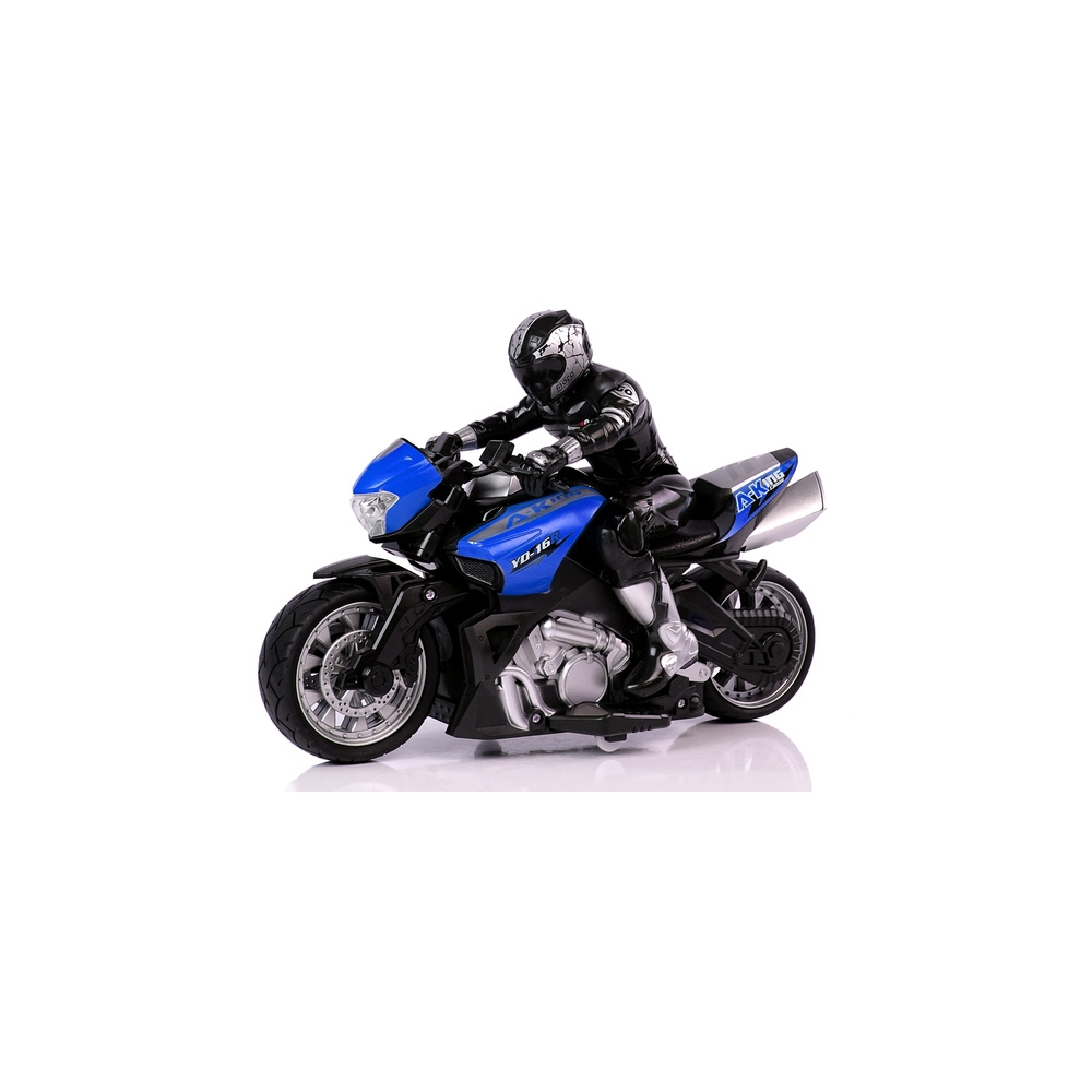 Motor Sportowy R/C 2.4G Zasięg 35 m 1:10 Niebieski