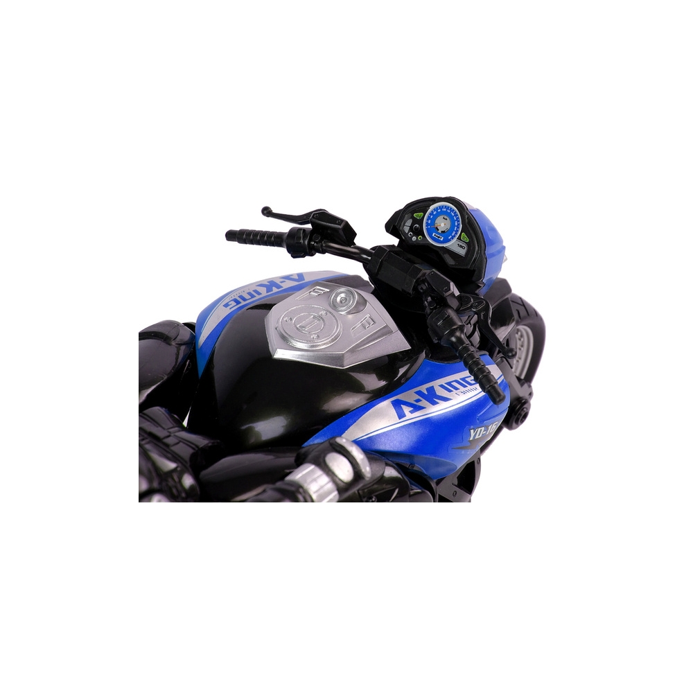 Motor Sportowy R/C 2.4G Zasięg 35 m 1:10 Niebieski