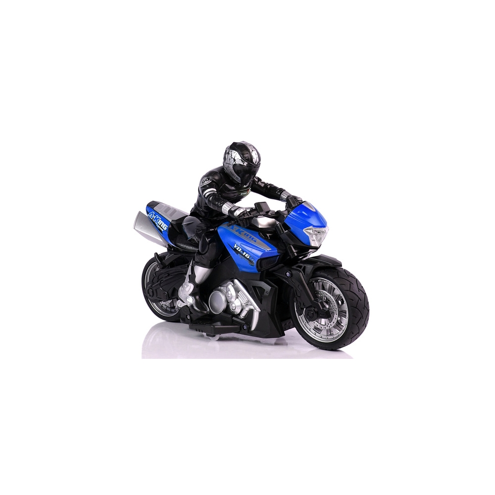 Motor Sportowy R/C 2.4G Zasięg 35 m 1:10 Niebieski
