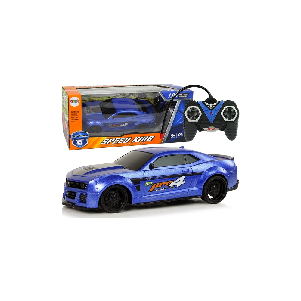 Nuotoliniu būdu valdomas sportinis automobilis 1:24 Racing Tinted Windows, Blue