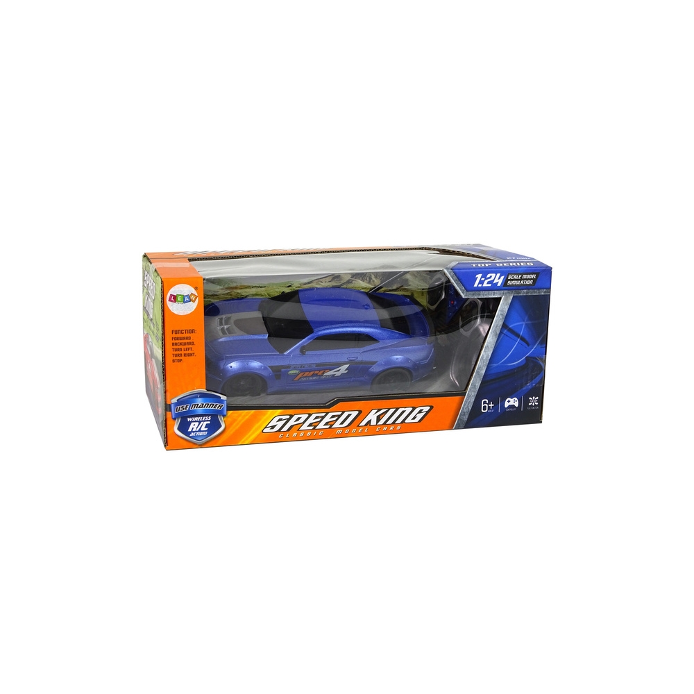 Nuotoliniu būdu valdomas sportinis automobilis 1:24 Racing Tinted Windows, Blue