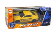 Nuotoliniu būdu valdomas sportinis automobilis 1:24 Racing Tinted Windows, Yellow