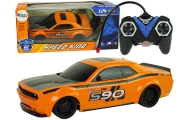 Zdalnie Sterowane Auto Sportowe 1:24 Wyścigi Pomarańczowe 27 R/C Pilot