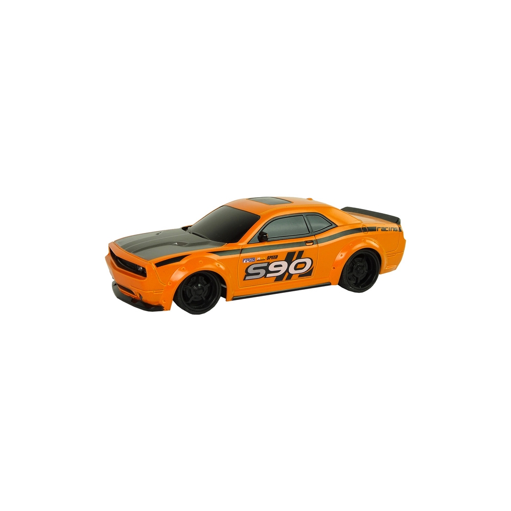 Nuotoliniu būdu valdomas sportinis automobilis 1:24 Racing Orange 27 R/C Pilot-Žaislai, Auto ir transporto žaislai, Valdomos rad
