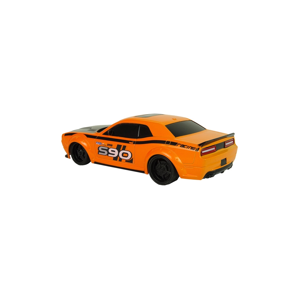 Nuotoliniu būdu valdomas sportinis automobilis 1:24 Racing Orange 27 R/C Pilot-Žaislai, Auto ir transporto žaislai, Valdomos rad