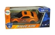 Zdalnie Sterowane Auto Sportowe 1:24 Wyścigi Pomarańczowe 27 R/C Pilot