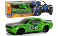 Zdalnie Sterowane Auto Sportowe 1:24 Wyścigi Zielony