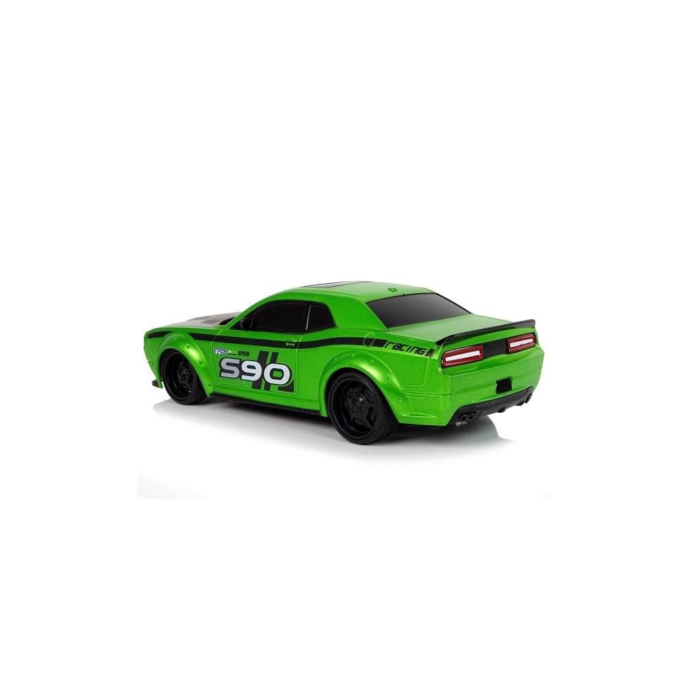 Nuotolinio valdymo sportinis automobilis 1:24 Racing Green-Žaislai, Auto ir transporto žaislai, Valdomos radijo bangomis-e-vaika