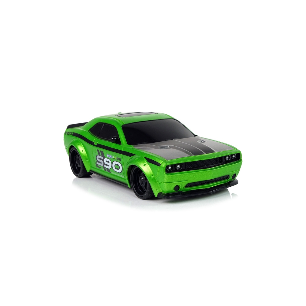 Nuotolinio valdymo sportinis automobilis 1:24 Racing Green-Žaislai, Auto ir transporto žaislai, Valdomos radijo bangomis-e-vaika