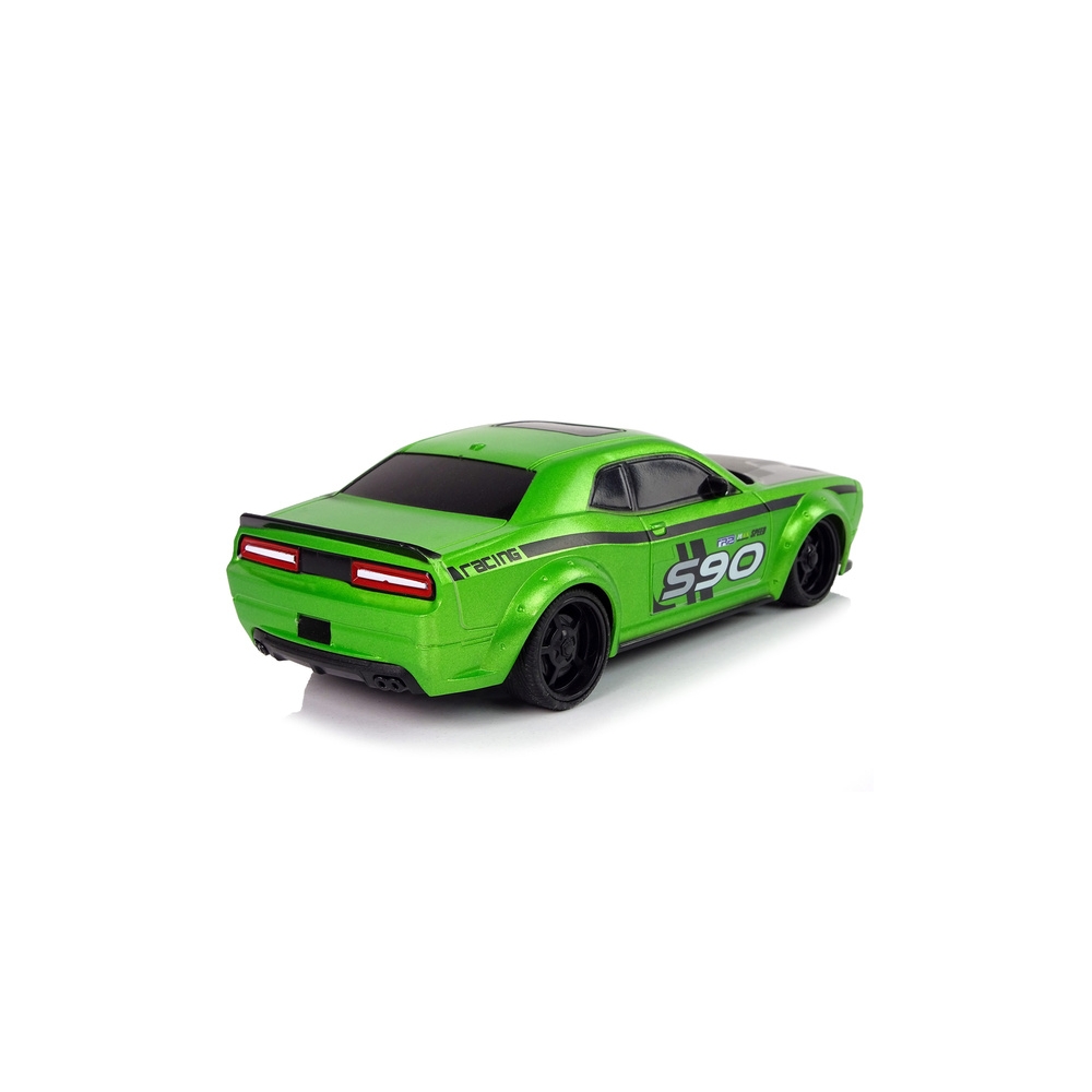 Nuotolinio valdymo sportinis automobilis 1:24 Racing Green-Žaislai, Auto ir transporto žaislai, Valdomos radijo bangomis-e-vaika