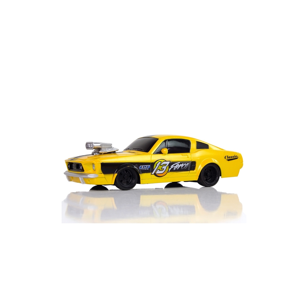 Nuotoliniu būdu valdomas sportinis automobilis 1:20 Pilot, Yellow