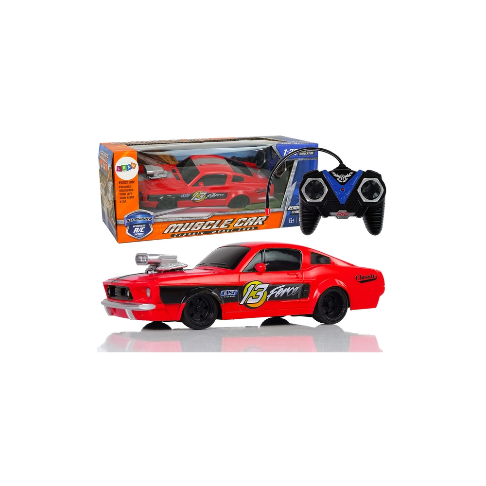 Nuotoliniu būdu valdomas sportinis automobilis 1:20, Red