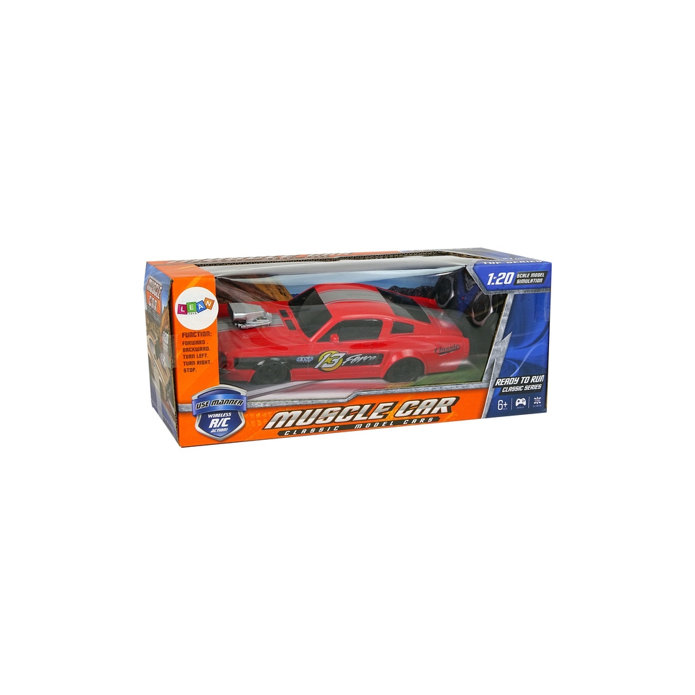 Nuotoliniu būdu valdomas sportinis automobilis 1:20, Red