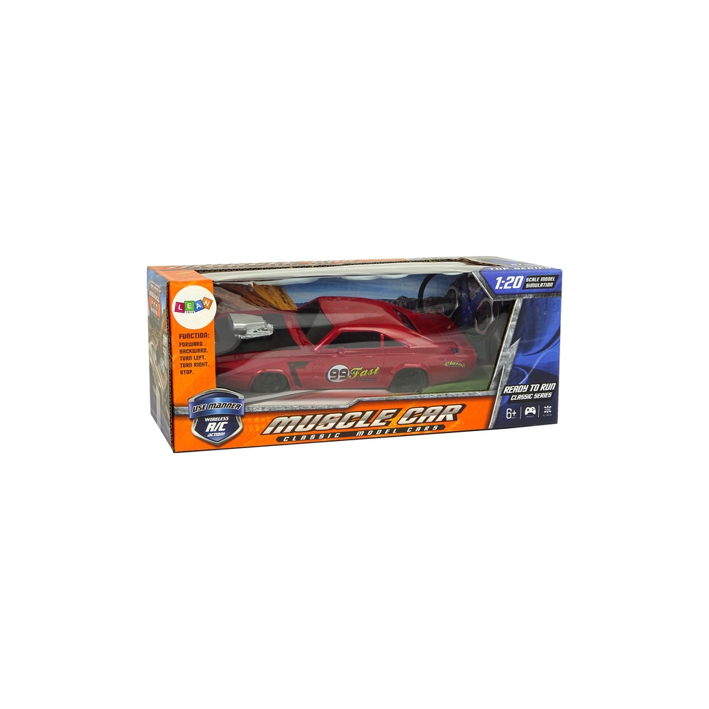 Nuotoliniu būdu valdomas automobilis R/C Sportinis 1:20, Red