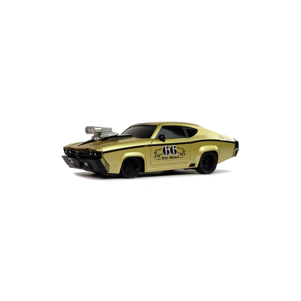 Nuotolinio valdymo sportinis automobilis Classic 1:20 Gold Pilot-Žaislai, Auto ir transporto žaislai, Valdomos radijo bangomis-e