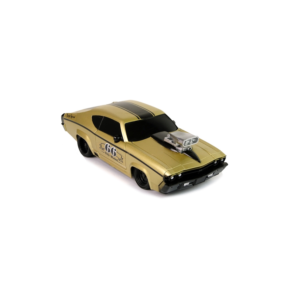 Nuotolinio valdymo sportinis automobilis Classic 1:20 Gold Pilot-Žaislai, Auto ir transporto žaislai, Valdomos radijo bangomis-e