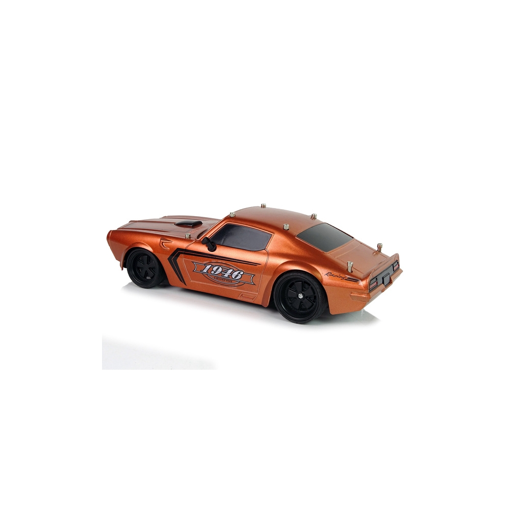 Nuotoliniu būdu valdomas R/C 1:18 Champion Pilot sportinis automobilis, Brown