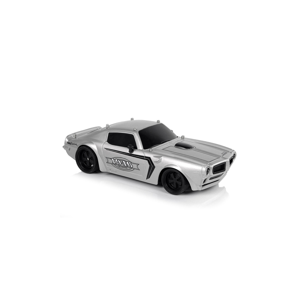 Nuotoliniu būdu valdomas R/C 1:18 Champion Pilot sportinis automobilis, Silver