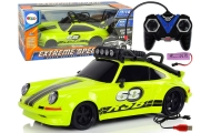 Sports Car 1:18 Green Spare Wheel Pilot