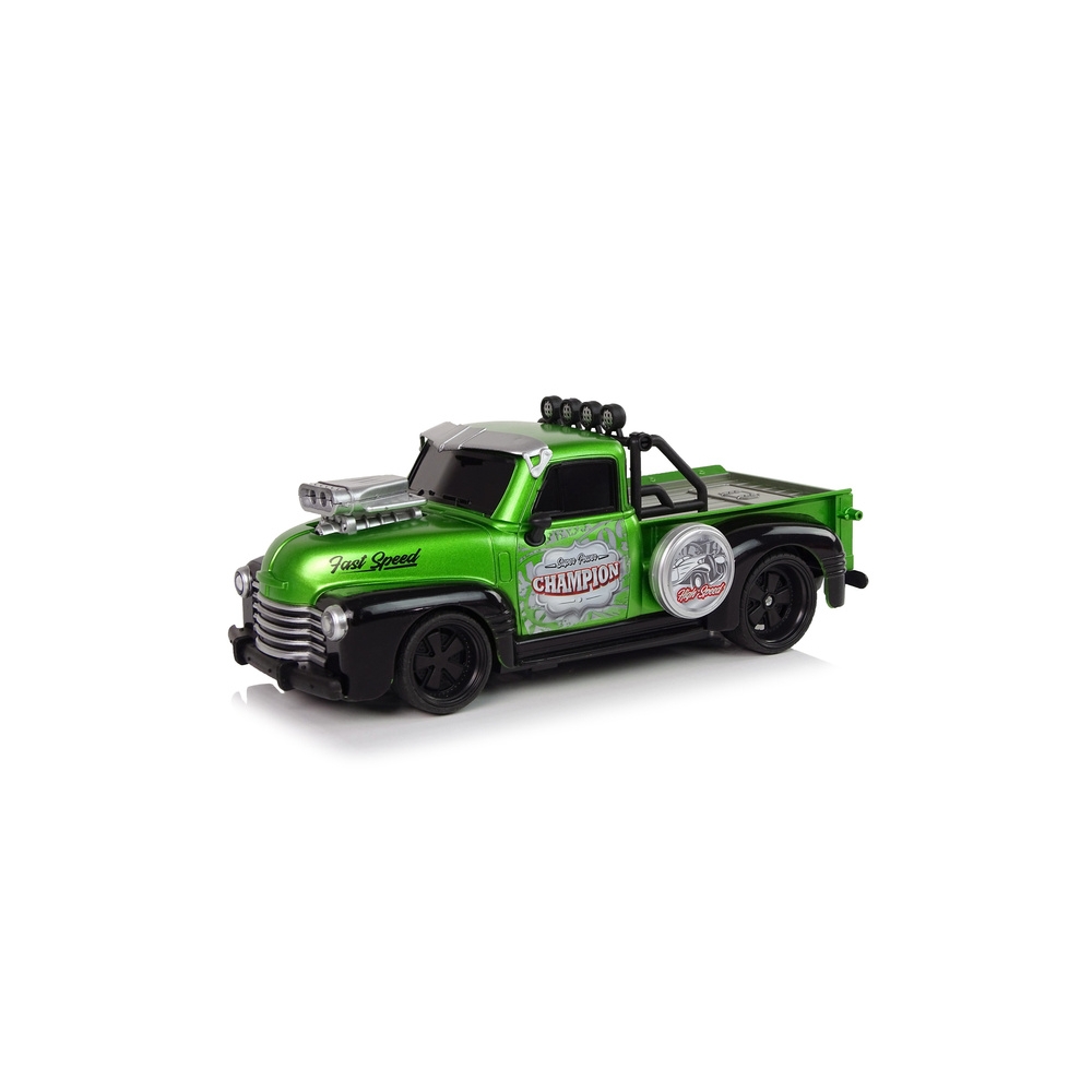 Auto Zdalnie Sterowane 1:18 Zielone Pick-up