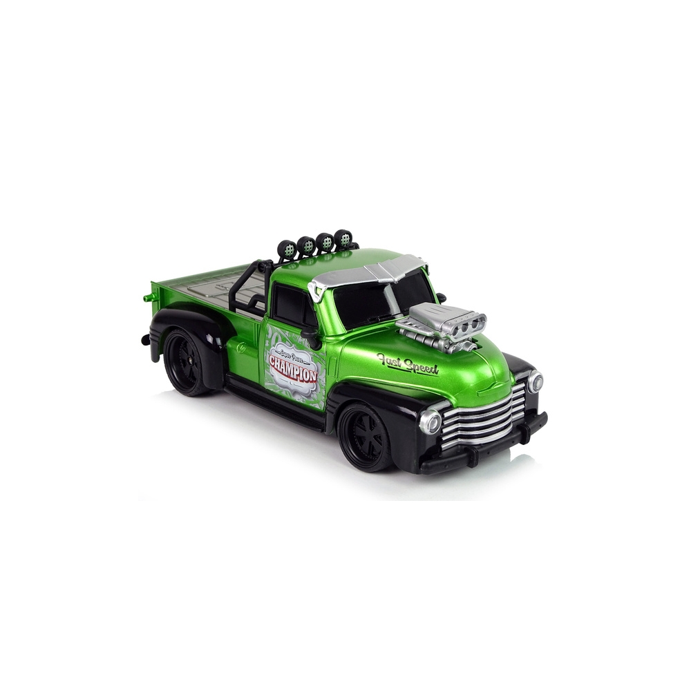 Auto Zdalnie Sterowane 1:18 Zielone Pick-up