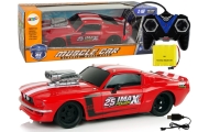 Auto Sportowe R/C 1:16 Czerwone Białe Pasy Pilot
