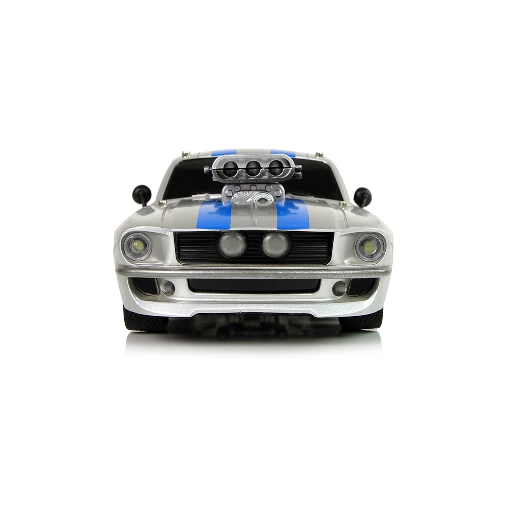 Auto Sportowe R/C 1:16 Srebrne Niebieskie Pasy Pilot