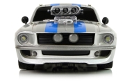 Auto Sportowe R/C 1:16 Srebrne Niebieskie Pasy Pilot